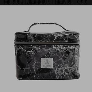 Jeffree Star Black Marble Travel Makeup Bag
